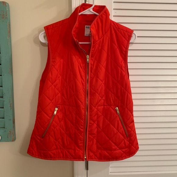 Old Navy Jackets & Blazers - Coral Puffy Vest